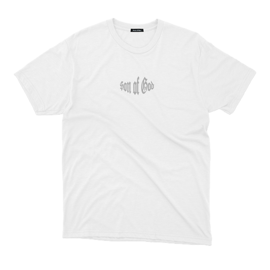 T-Shirt House of Macc - $on of God - White